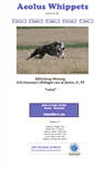 Mobile Screenshot of aeoluswhippets.com